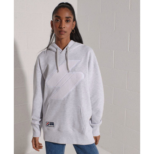 Superdry Γυναικείο φούτερ Code Logo Che Oversized Hoodie